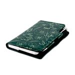 Kalendarz książkowy DESIGN tygodniowy kieszonkowy 2027 polski - zielony - kwiatki