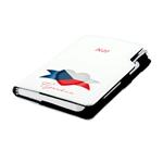 Kalendarz książkowy DESIGN tygodniowy kieszonkowy 2027 słowacki - biały - Czeska - flaga