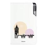 Kalendarz książkowy DESIGN tygodniowy kieszonkowy 2027 słowacki - Praga