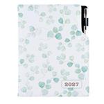 Kalendarz książkowy DESIGN tygodniowy z notesem A5 2027 - Akwarela