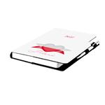 Kalendarz książkowy DESIGN tygodniowy z notesem A5 2027 - biały - Polska - flaga