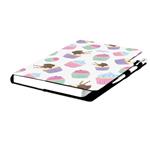 Kalendarz książkowy DESIGN tygodniowy z notesem A5 2027 - Cupcake