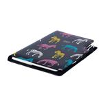 Kalendarz książkowy DESIGN tygodniowy z notesem A5 2027 - czarny - Zebra