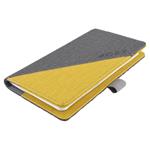 Kalendarz książkowy DIEGO tygodniowy kieszonkowy 2027 polski - szary/żółty