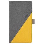 Kalendarz książkowy DIEGO tygodniowy kieszonkowy 2027 polski - szary/żółty