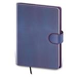 Kalendarz książkowy dzienny A5 2026 Flip - double violet