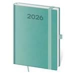 Kalendarz książkowy dzienny B6 2026 Print Pop - jasnozielony