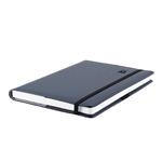 Kalendarz książkowy ELASTIC tygodniowy A5 2023 polski - grafit/czarna gumka