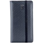 Kalendarz książkowy ELASTIC tygodniowy kieszonkowy 2027 czeski - grafit/czarna gumka