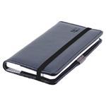 Kalendarz książkowy ELASTIC tygodniowy kieszonkowy 2027 słowacki?? - grafit/czarna gumka