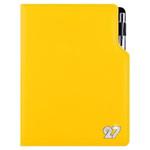 Kalendarz książkowy GEP CRYSTAL tygodniowy A5 2027 czeski - złoty