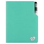 Kalendarz książkowy GEP CRYSTAL tygodniowy A5 2027 słowacki - miętowy