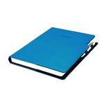 Kalendarz książkowy GEP z długopisem dzienny A4 2027 polski - niebieski