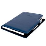 Kalendarz książkowy GEP z długopisem dzienny A5 2027 słowacki?? - granatowy