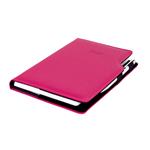 Kalendarz książkowy GEP z długopisem dzienny A5 2027 słowacki?? - różowy