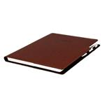 Kalendarz książkowy GEP z długopisem tygodniowy A4 2027 CZ/SK - brązowy