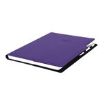 Kalendarz książkowy GEP z długopisem tygodniowy A4 2027 CZ/SK - fioletowy