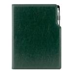 Kalendarz książkowy GEP z długopisem tygodniowy A4 2027 polski - zielony