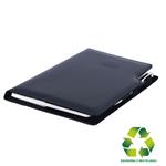 Kalendarz książkowy GEP z długopisem tygodniowy B5 2027 polski - czarny (czarne wnętrze) - skóra ekologiczna z recykling