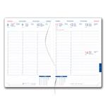 Kalendarz książkowy GEP z długopisem tygodniowy B5 2027 polski - pomarańczowy