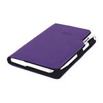 Kalendarz książkowy GEP z długopisem tygodniowy kieszonkowy 2027 czeski - fioletowy