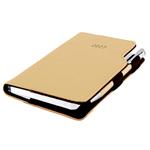 Kalendarz książkowy GEP z długopisem tygodniowy kieszonkowy 2027 słowacki?? - beżowy