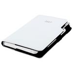 Kalendarz książkowy GEP z długopisem tygodniowy kieszonkowy 2027 słowacki?? - biały (białe szwy)