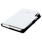 Kalendarz książkowy GEP z długopisem tygodniowy kieszonkowy 2027 słowacki?? - biały (czarne szwy)