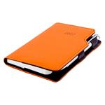 Kalendarz książkowy GEP z długopisem tygodniowy kieszonkowy 2027 słowacki?? - pomarańczowy