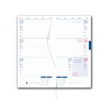 Kalendarz książkowy GEP z długopisem tygodniowy kieszonkowy 2027 słowacki?? - żółty