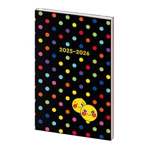 Kalendarz książkowy kieszonkowy tygodniowy 2025/2026 Dziennik szkolny - Smiley