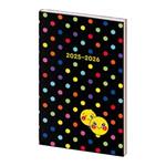 Kalendarz książkowy kieszonkowy tygodniowy 2025/2026 Dziennik szkolny - Smiley