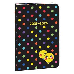 Kalendarz książkowy kieszonkowy tygodniowy 2025/2026 Student - Smiley