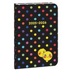 Kalendarz książkowy kieszonkowy tygodniowy 2025/2026 Student - Smiley