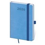 Kalendarz książkowy kieszonkowy tygodniowy 2026 Print Pop - jasnoniebieski