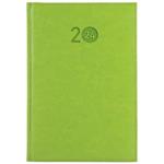 Kalendarz książkowy LIBRA dzienny A5 2024 czeski - zielony