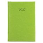 Kalendarz książkowy LIBRA tygodniowy A5 2027 czeski - zielony