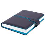 Kalendarz książkowy MAGNETIC dzienny A5 2027 czeski - czarny/turkusowy