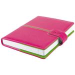 Kalendarz książkowy MAGNETIC dzienny A5 2027 czeski - różowy/zielony