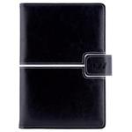 Kalendarz książkowy MAGNETIC dzienny B6 2027 CZ/SK - czarny/biały