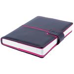 Kalendarz książkowy MAGNETIC dzienny B6 2027 polski - czarny/różowy