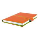 Kalendarz książkowy MAGNETIC tygodniowy A5 2023 polski - pomarańczowy/zielony