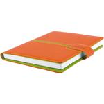 Kalendarz książkowy MAGNETIC tygodniowy A5 2024 polski - pomarańczowy/zielony