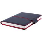 Kalendarz książkowy MAGNETIC tygodniowy A5 2027 polski - czarny/czerwony