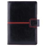 Kalendarz książkowy MAGNETIC tygodniowy A5 2027 polski - czarny/czerwony