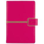 Kalendarz książkowy MAGNETIC tygodniowy A5 2027 słowacki?? - różowy/zielony