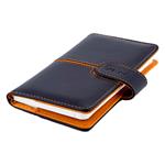 Kalendarz książkowy MAGNETIC tygodniowy kieszonkowy 2027 czeski - czarny/pomarańczowy