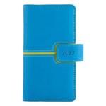 Kalendarz książkowy MAGNETIC tygodniowy kieszonkowy 2027 czeski - niebieski/zielony