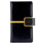 Kalendarz książkowy MAGNETIC tygodniowy kieszonkowy 2027 polski - czarny/żółty