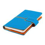 Kalendarz książkowy MAGNETIC tygodniowy kieszonkowy 2027 polski - niebieski/pomarańczowy